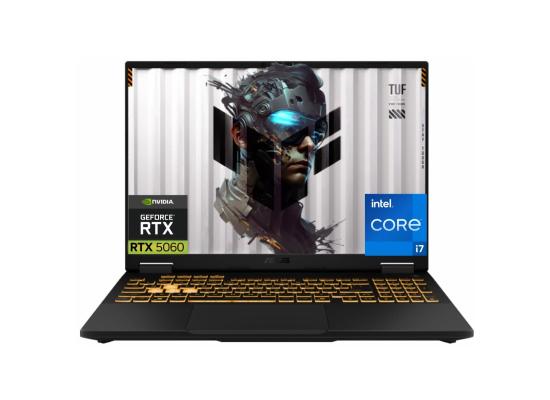 ASUS TUF Gaming F16 Laptop – Intel Core i7-14650HX | NVIDIA RTX 5060 8GB GDDR7 | 16GB RAM | 512GB SSD | 16" WUXGA 165Hz – Gaming Laptop